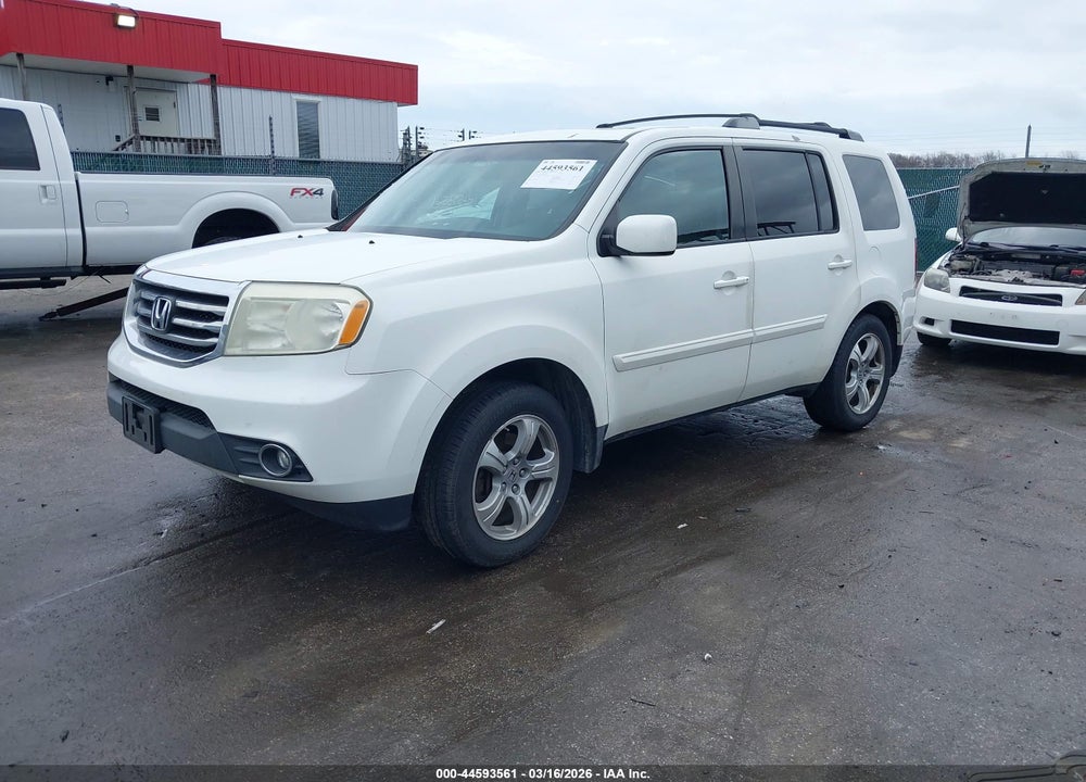 2013 HONDA PILOT EX-L VIN: 5FNYF3H71DB026036