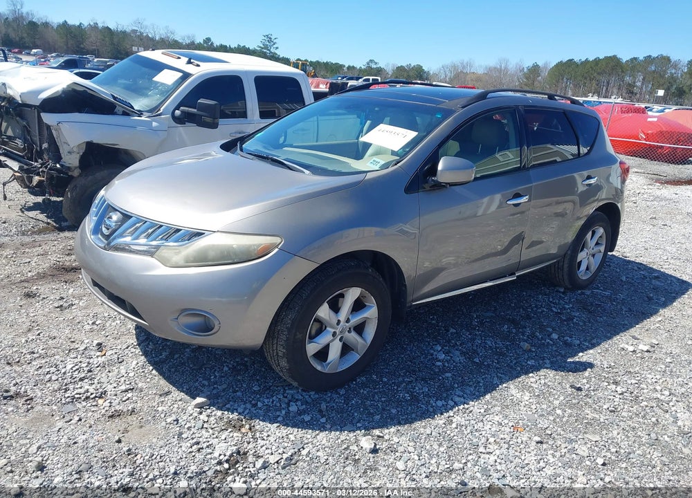 2009 NISSAN MURANO SL VIN: JN8AZ18U79W018839