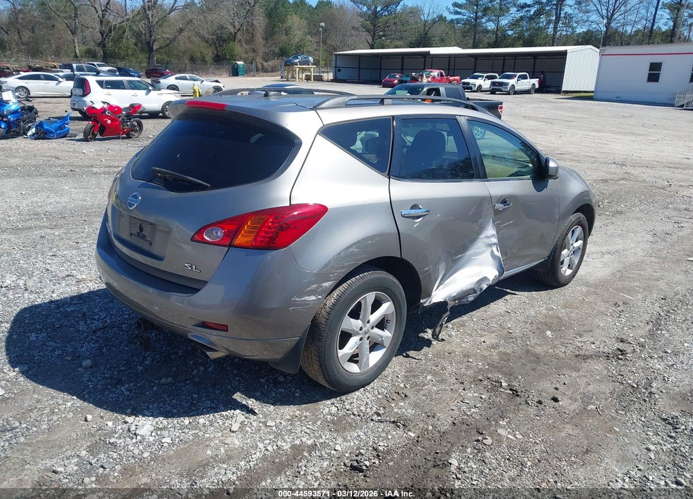 2009 NISSAN MURANO SL VIN: JN8AZ18U79W018839