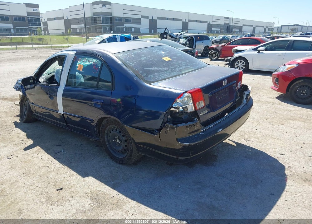 2005 HONDA CIVIC SDN VIN: 2HGES165X5H517979