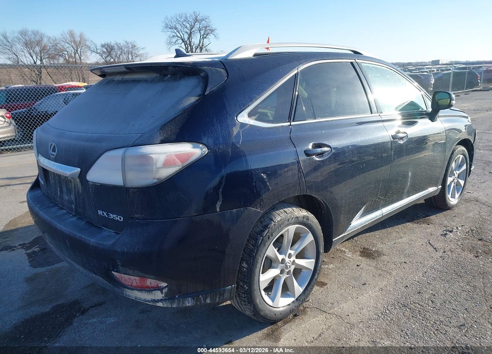 2010 LEXUS RX 350 VIN: 2T2BK1BA0AC005622