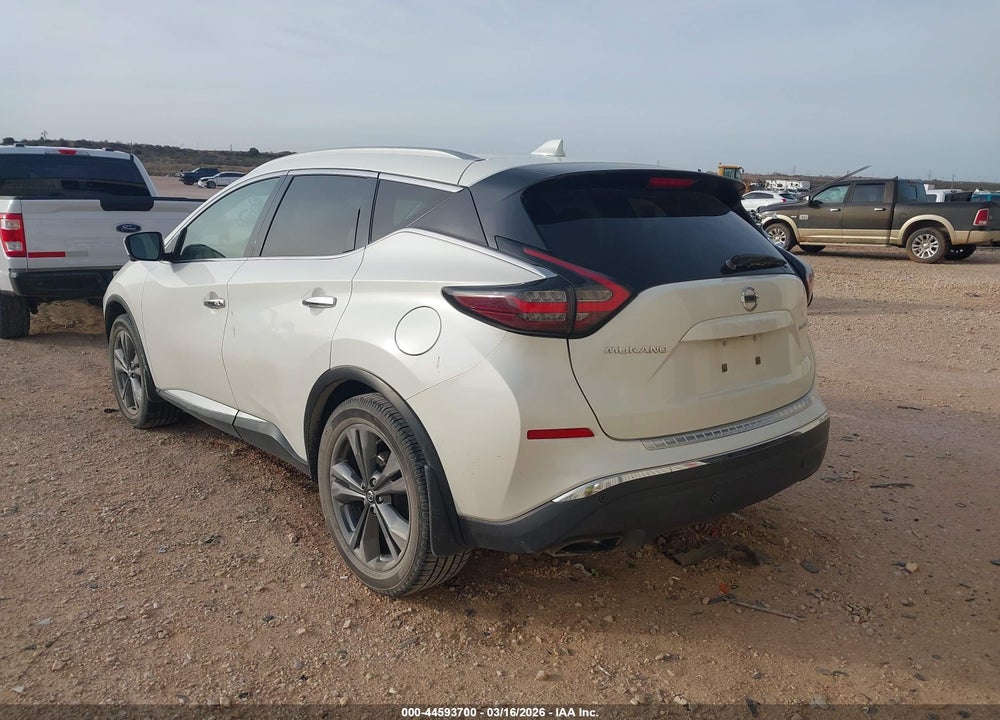 2020 NISSAN MURANO PLATINUM FWD VIN: 5N1AZ2DJ8LN132001