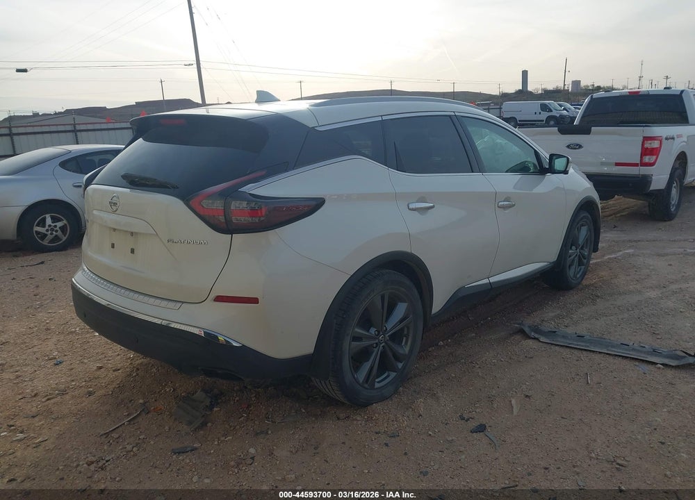 2020 NISSAN MURANO PLATINUM FWD VIN: 5N1AZ2DJ8LN132001