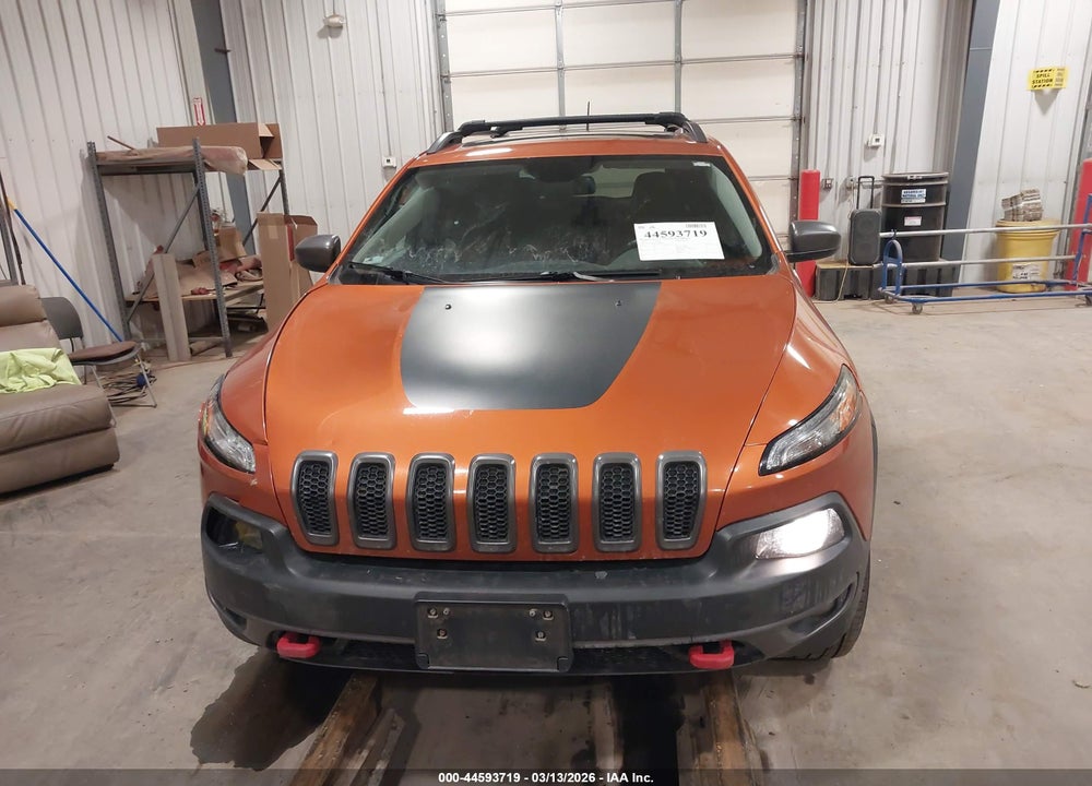 2015 JEEP CHEROKEE TRAILHAWK VIN: 1C4PJMBS2FW609856