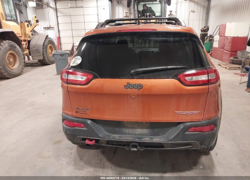 2015 JEEP CHEROKEE TRAILHAWK VIN: 1C4PJMBS2FW609856