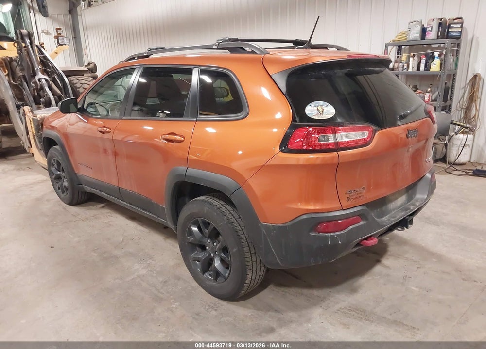 2015 JEEP CHEROKEE TRAILHAWK VIN: 1C4PJMBS2FW609856