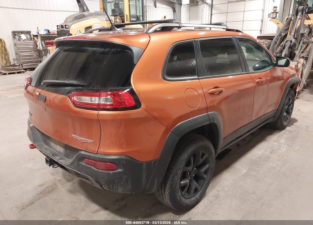 2015 JEEP CHEROKEE TRAILHAWK VIN: 1C4PJMBS2FW609856