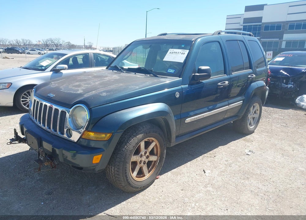 2006 JEEP LIBERTY LIMITED EDITION VIN: 1J4GL58K66W121933