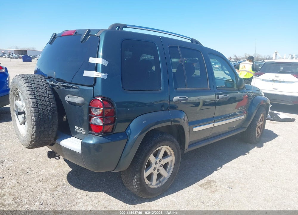 2006 JEEP LIBERTY LIMITED EDITION VIN: 1J4GL58K66W121933