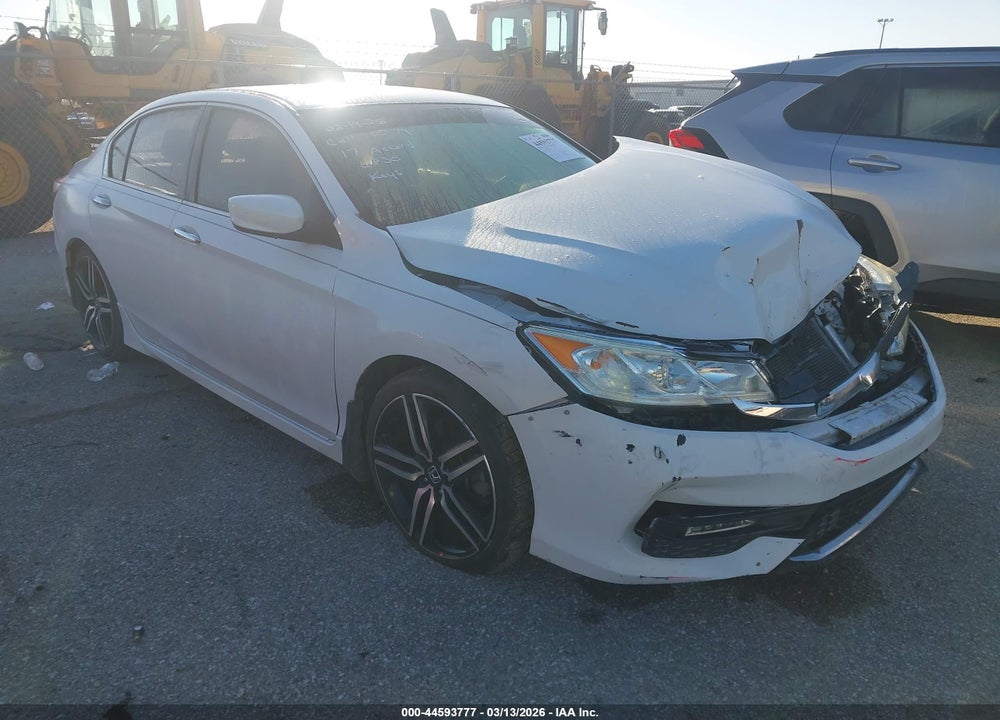 2017 HONDA ACCORD SPORT VIN: 1HGCR2F5XHA063762