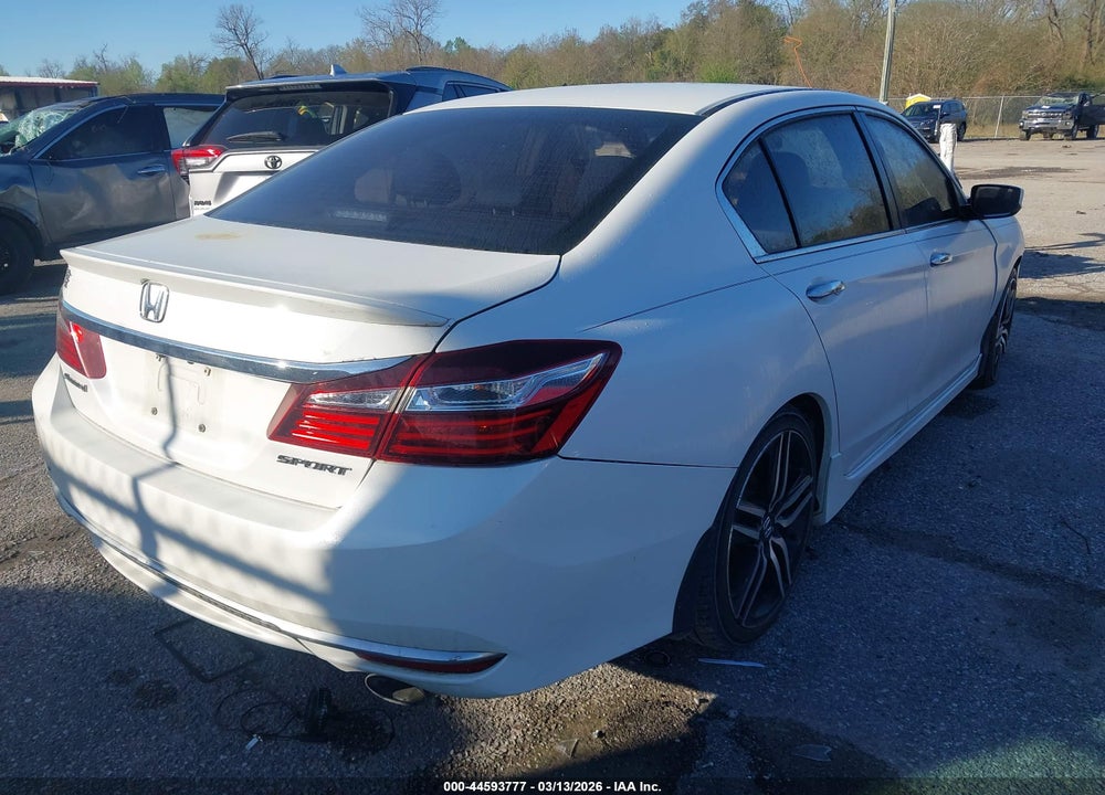 2017 HONDA ACCORD SPORT VIN: 1HGCR2F5XHA063762