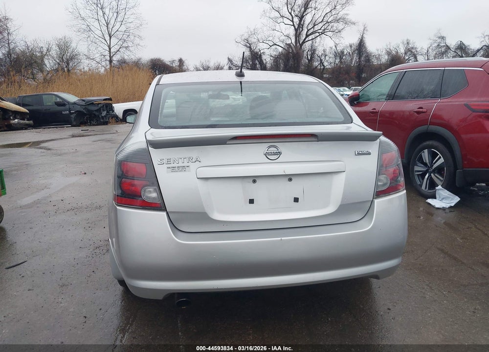 2012 NISSAN SENTRA 2.0 SR VIN: 3N1AB6AP9CL707346