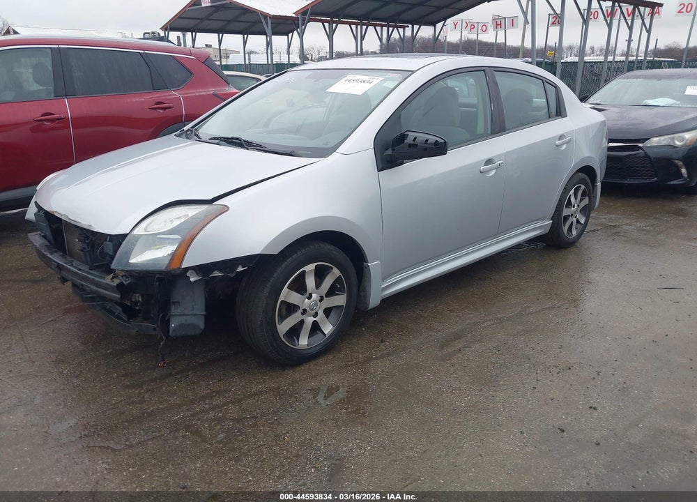 2012 NISSAN SENTRA 2.0 SR VIN: 3N1AB6AP9CL707346
