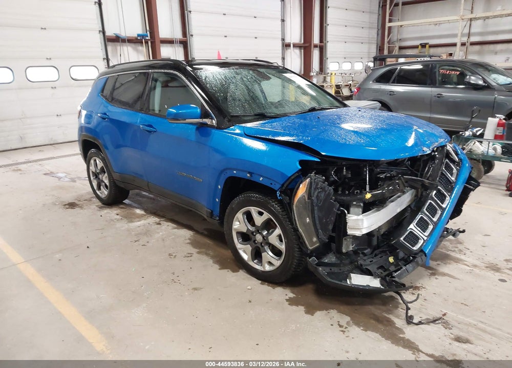 2019 JEEP COMPASS LIMITED 4X4 VIN: 3C4NJDCB3KT672969