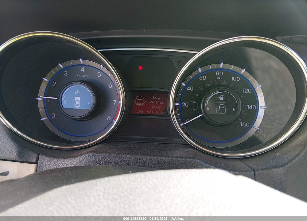 2013 HYUNDAI SONATA GLS VIN: 5NPEB4ACXDH671698