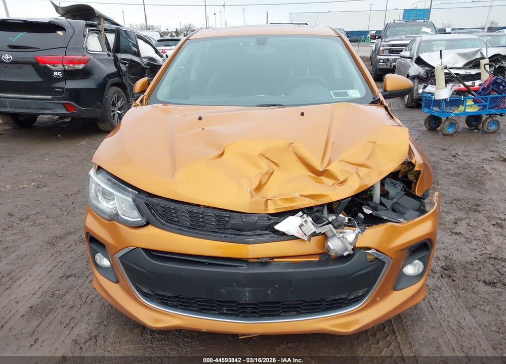 2017 CHEVROLET SONIC PREMIER MANUAL VIN: 1G1JE6SB6H4129641