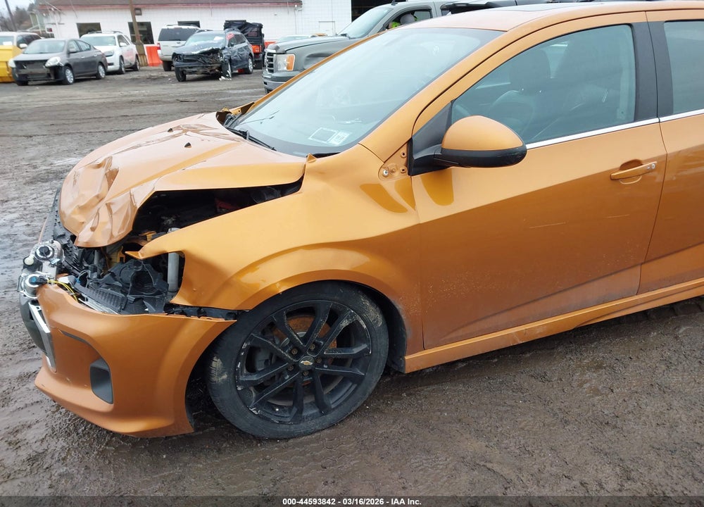2017 CHEVROLET SONIC PREMIER MANUAL VIN: 1G1JE6SB6H4129641