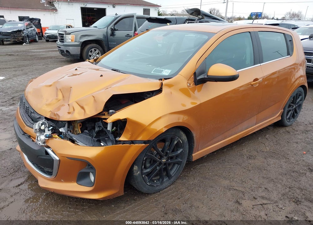 2017 CHEVROLET SONIC PREMIER MANUAL VIN: 1G1JE6SB6H4129641