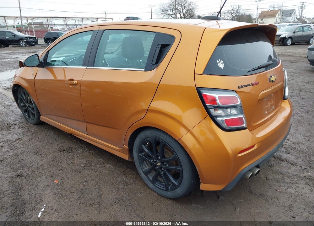 2017 CHEVROLET SONIC PREMIER MANUAL VIN: 1G1JE6SB6H4129641