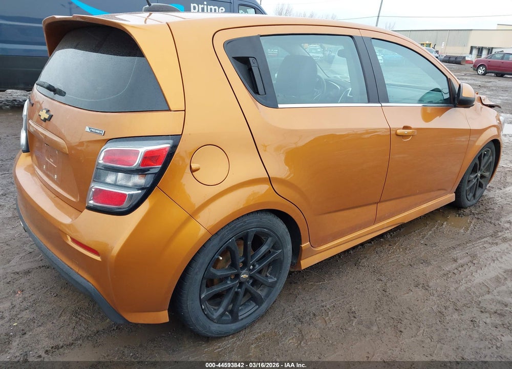 2017 CHEVROLET SONIC PREMIER MANUAL VIN: 1G1JE6SB6H4129641