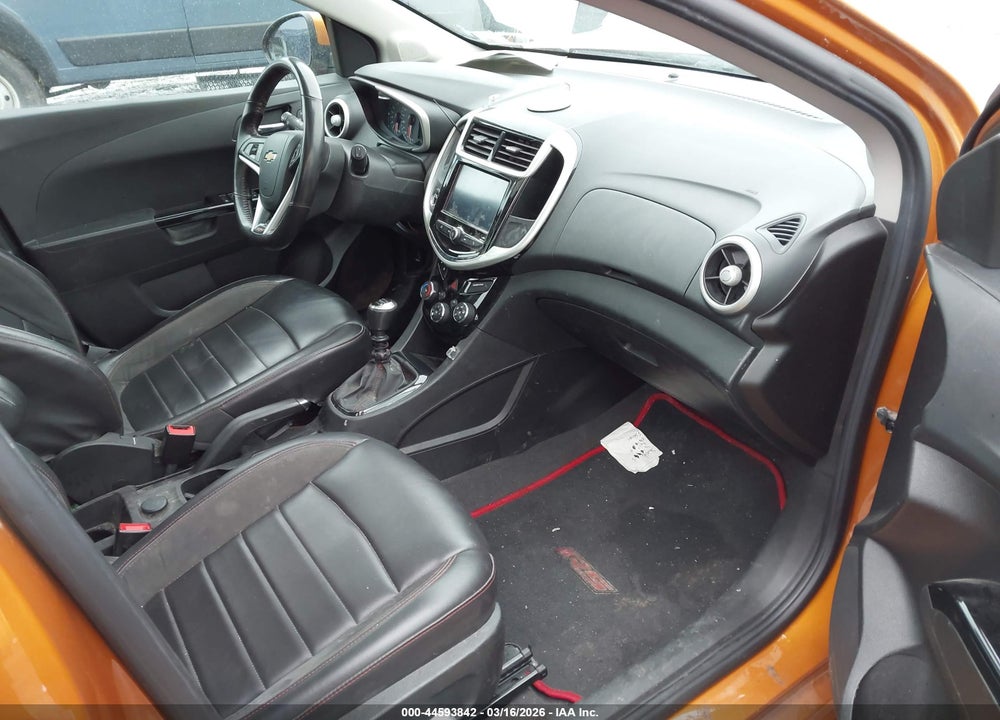 2017 CHEVROLET SONIC PREMIER MANUAL VIN: 1G1JE6SB6H4129641
