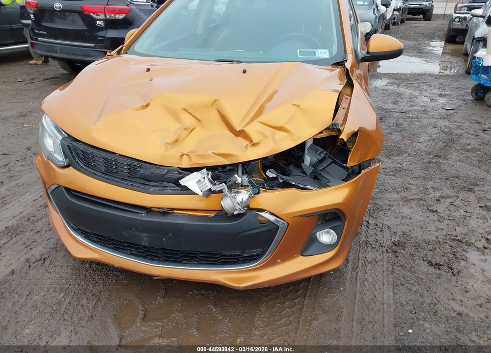 2017 CHEVROLET SONIC PREMIER MANUAL VIN: 1G1JE6SB6H4129641