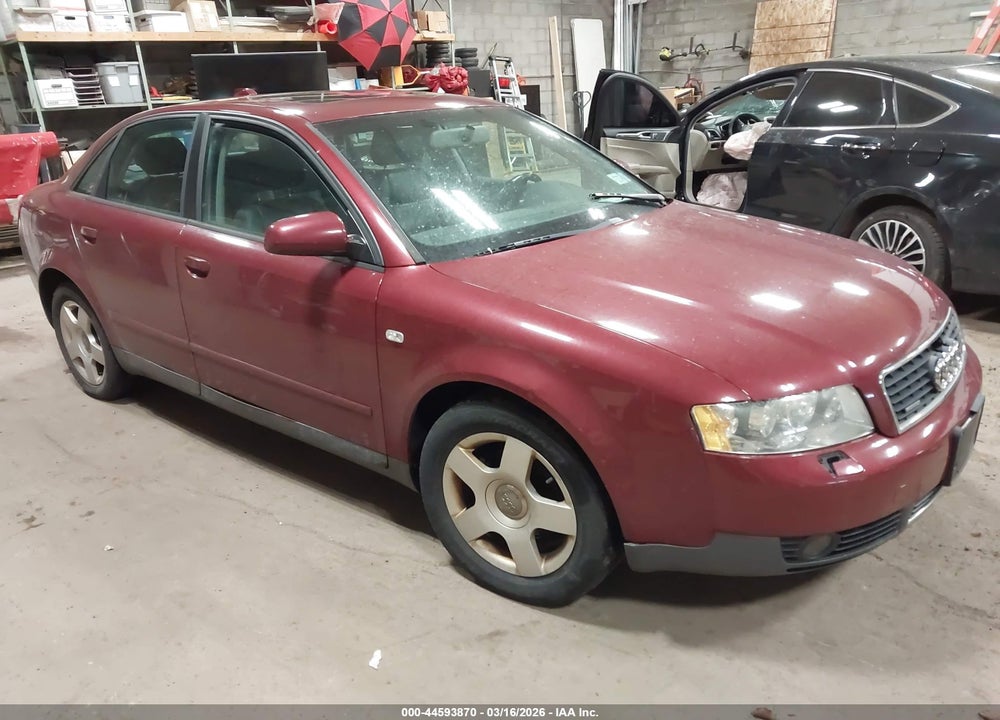 2004 AUDI A4 1.8T VIN: WAULC68E04A122443