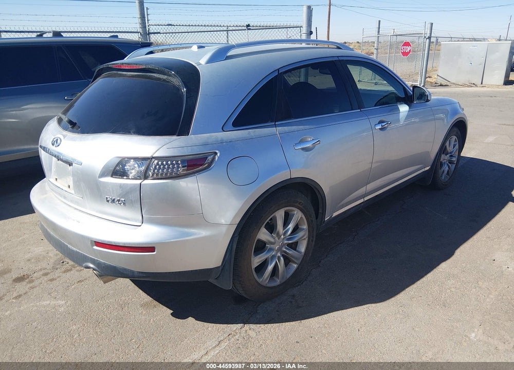 2006 INFINITI FX45 VIN: JNRBS08WX6X400126