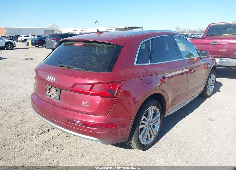 2018 AUDI Q5 2.0T PREMIUM/2.0T TECH PREMIUM VIN: WA1CNAFY3J2137242
