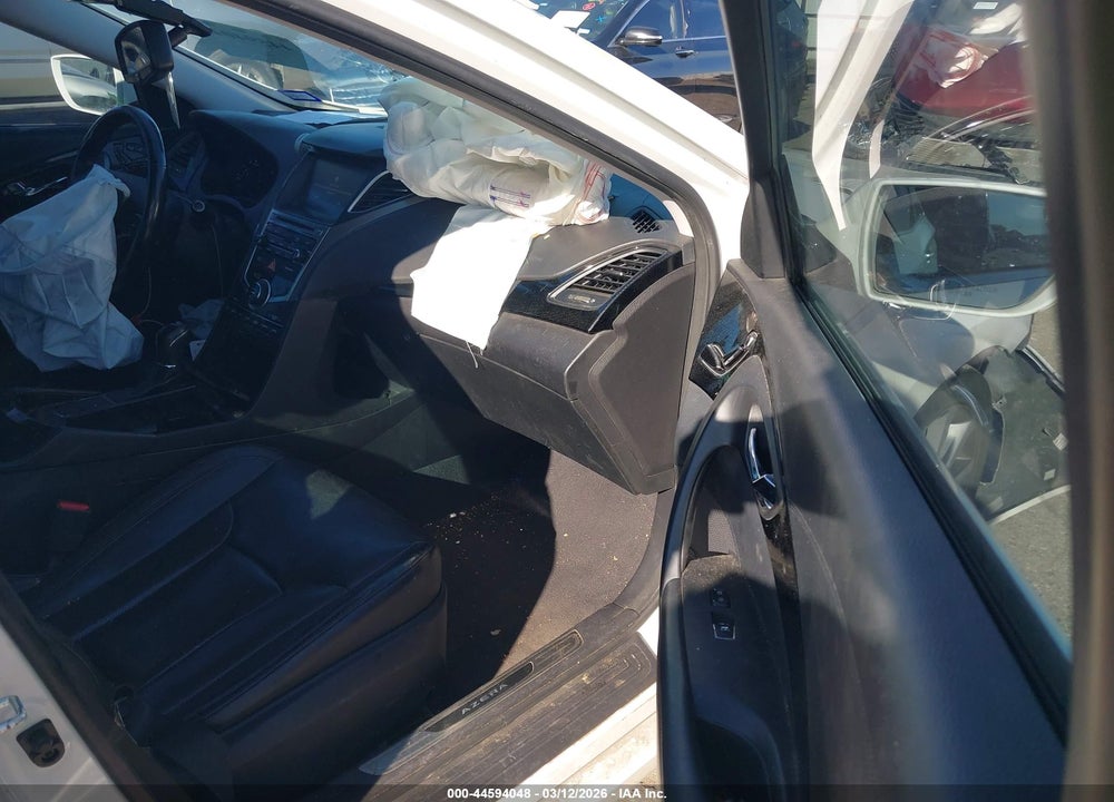 2016 HYUNDAI AZERA VIN: KMHFG4JGXGA509750