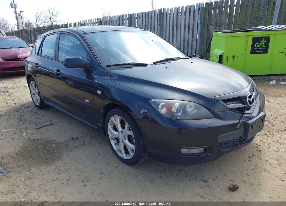 2009 MAZDA 3 S GRAND TOURING VIN: JM1BK343891199055