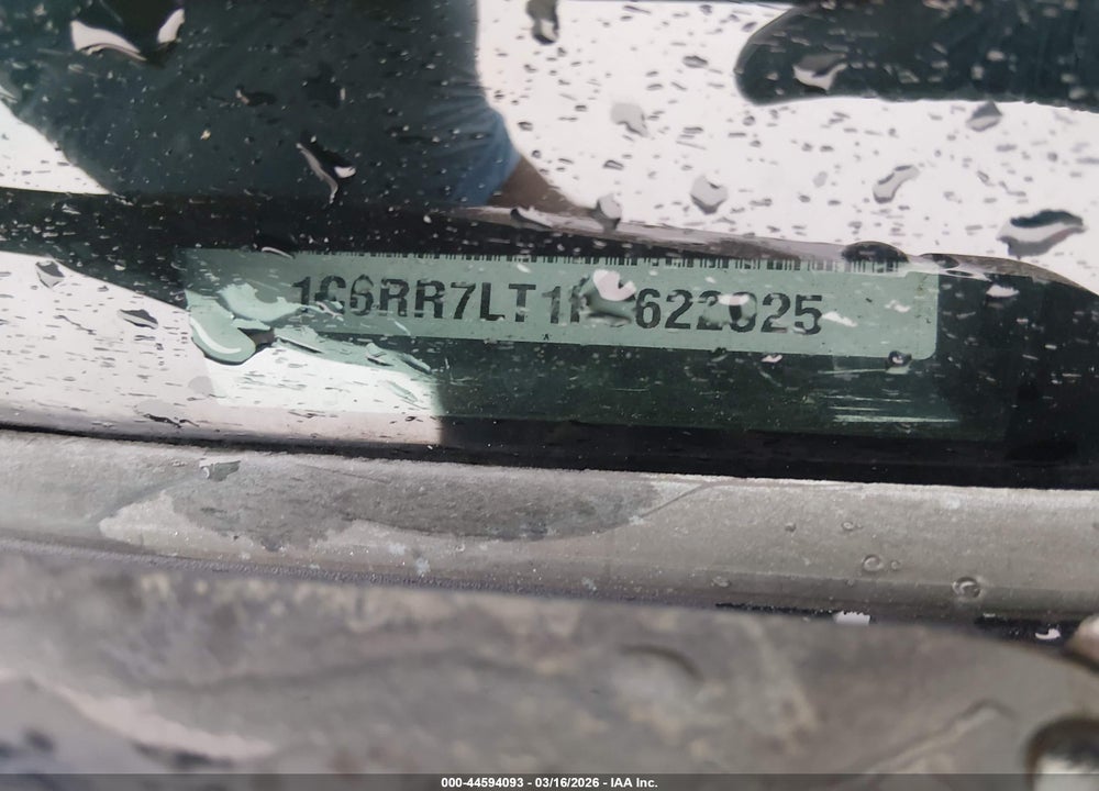 2015 RAM 1500 OUTDOORSMAN VIN: 1C6RR7LT1FS622025