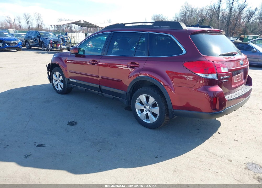 2011 SUBARU OUTBACK 2.5I LIMITED VIN: 4S4BRBKC7B3413144