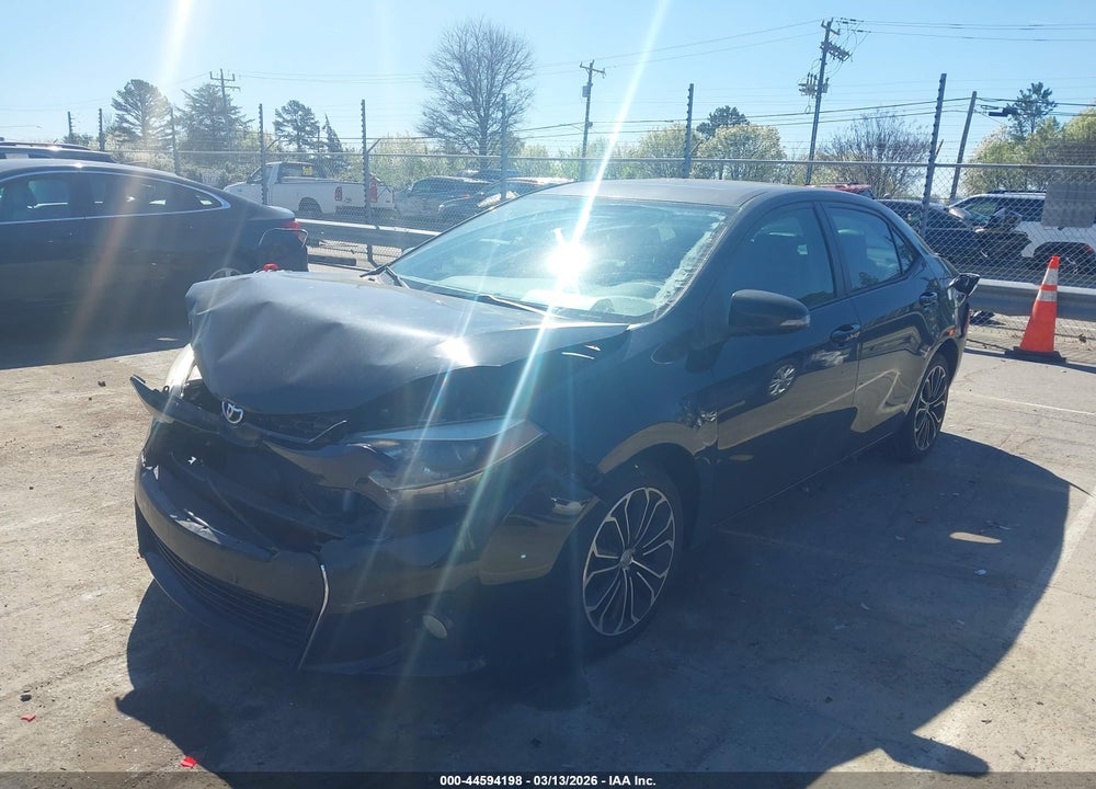 2014 TOYOTA COROLLA L/LE/LE PLS/PRM/S/S PLS VIN: 5YFBURHE1EP136653