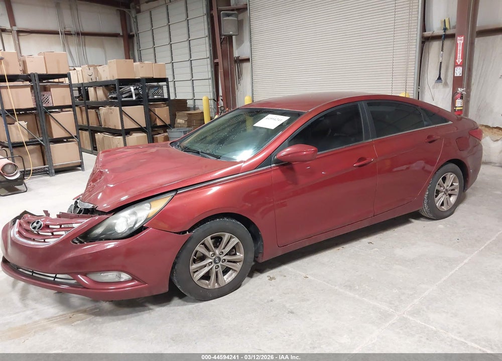 2013 HYUNDAI SONATA GLS VIN: 5NPEB4AC0DH732489