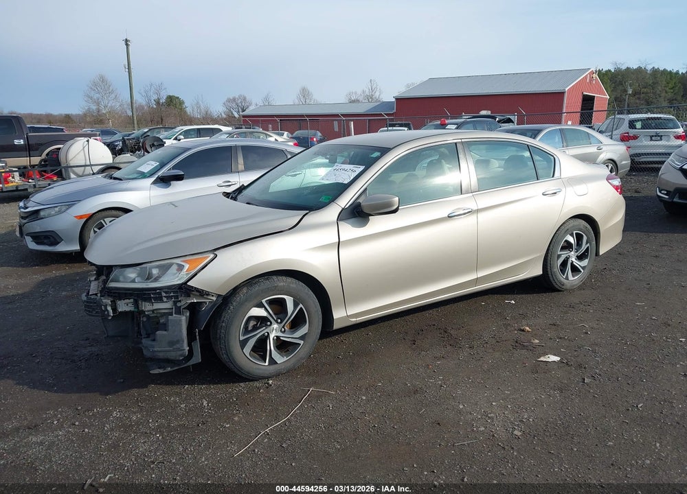 2016 HONDA ACCORD LX VIN: 1HGCR2F38GA084588