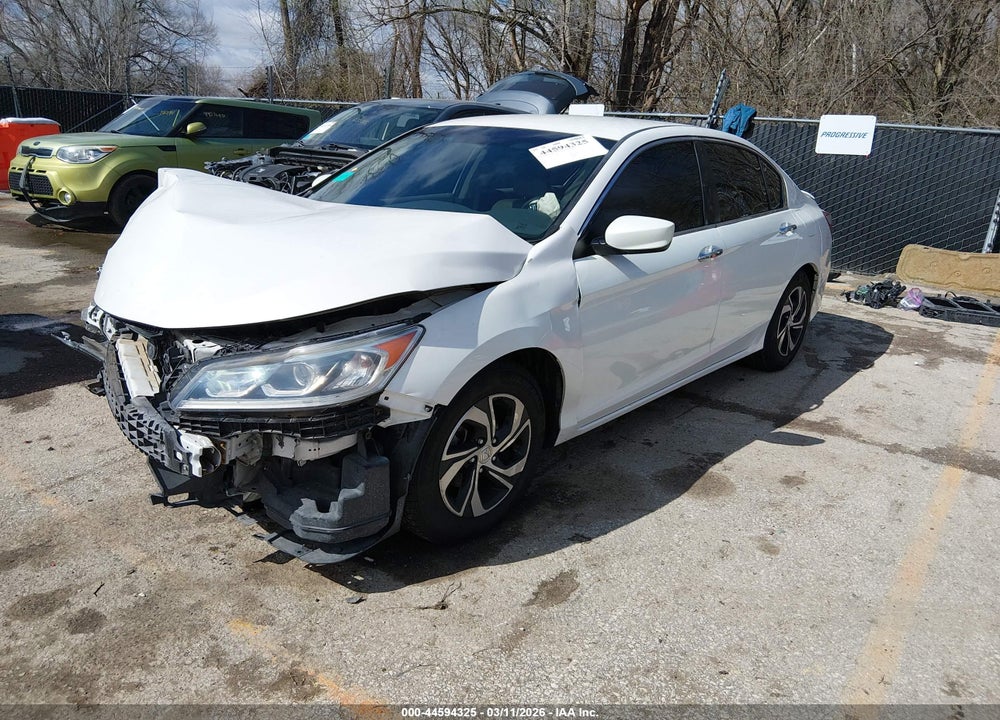 2016 HONDA ACCORD LX VIN: 1HGCR2F31GA136188