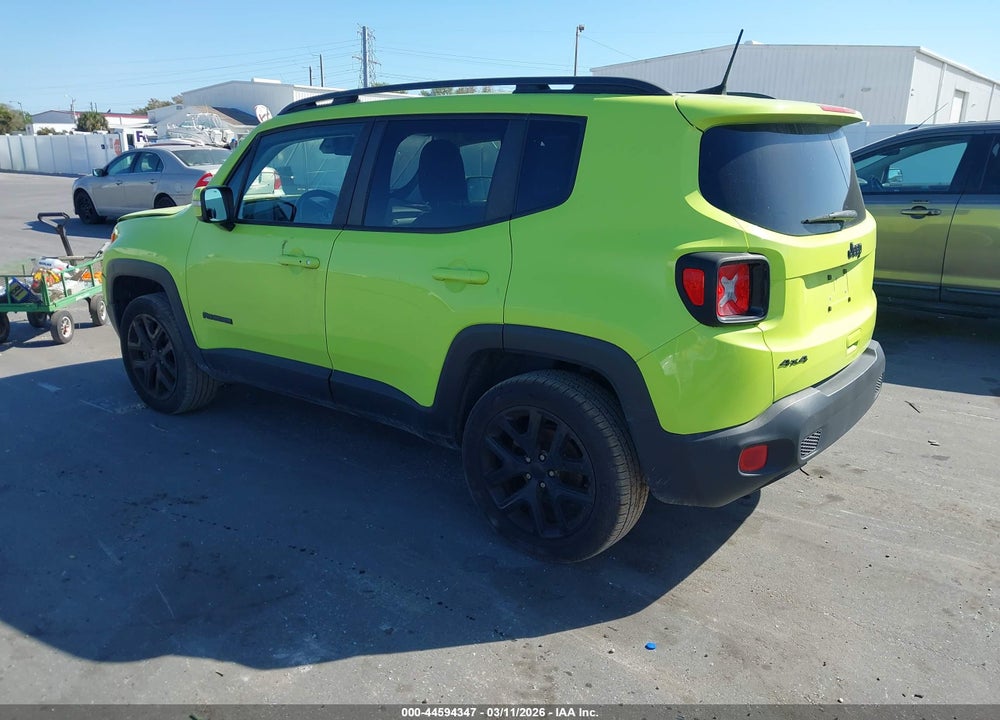 2018 JEEP RENEGADE ALTITUDE 4X4 VIN: ZACCJBBB2JPH86187