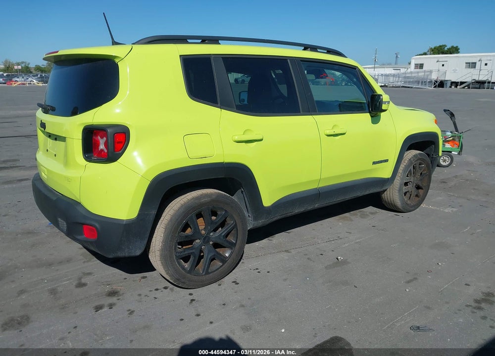 2018 JEEP RENEGADE ALTITUDE 4X4 VIN: ZACCJBBB2JPH86187