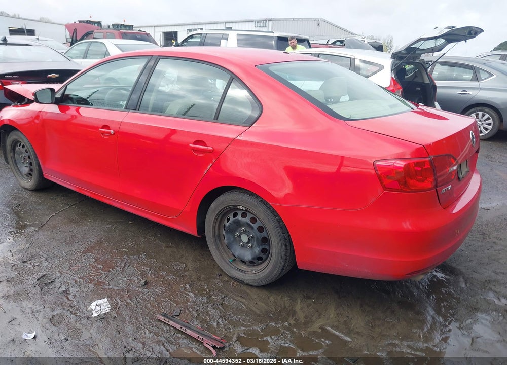 2011 VOLKSWAGEN JETTA 2.5L SE VIN: 3VWDX7AJ5BM394606