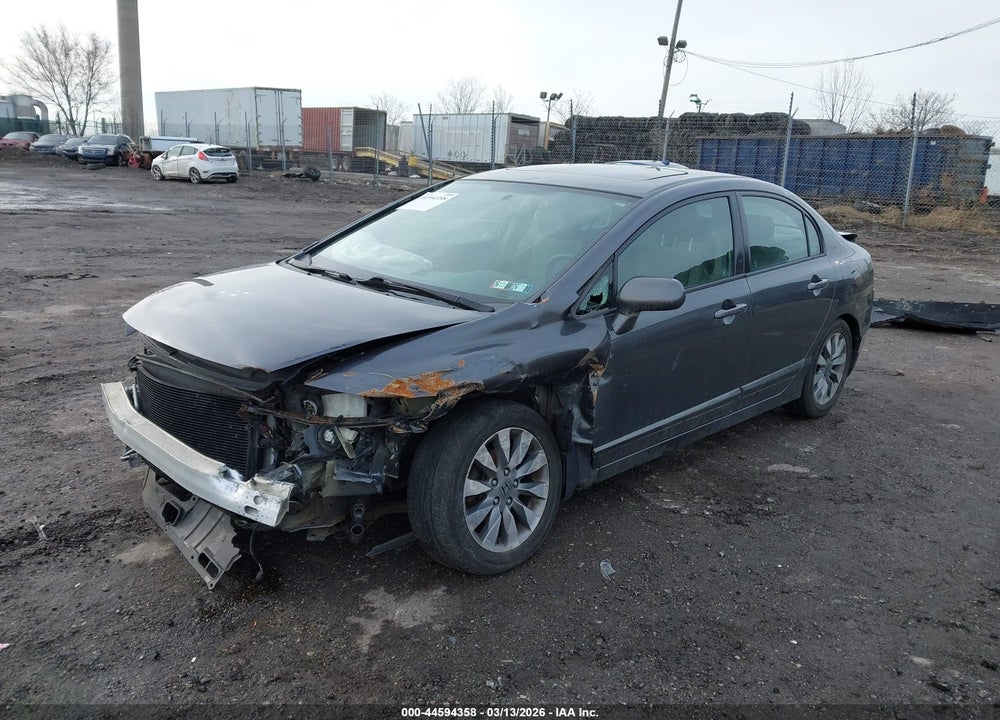2009 HONDA CIVIC EX VIN: 2HGFA16889H317710
