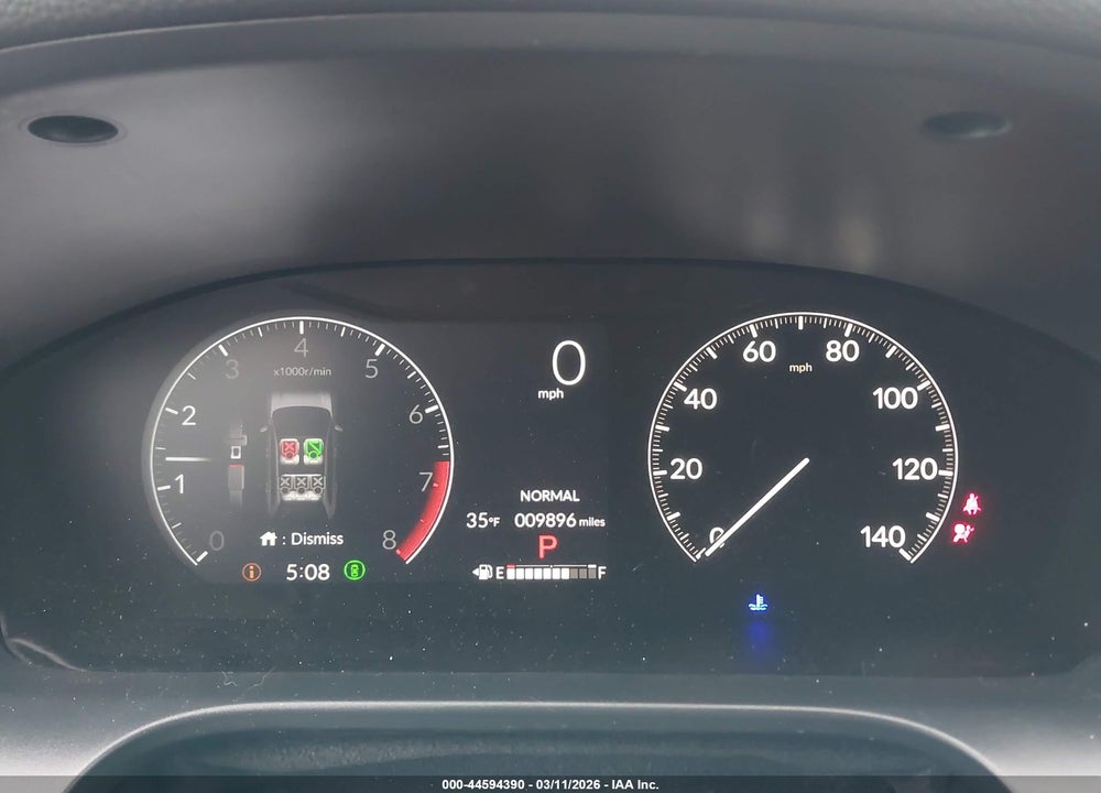 2026 HONDA HR-V AWD SPORT VIN: 3CZRZ2H57TM737393
