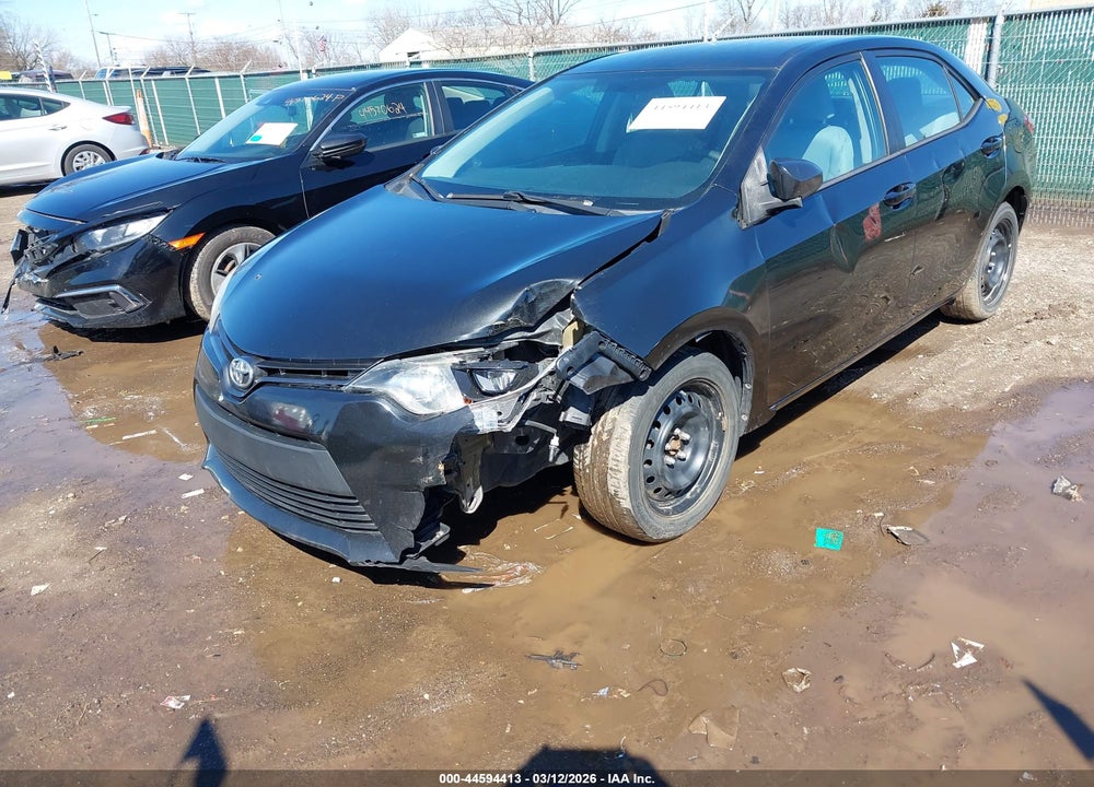 2014 TOYOTA COROLLA LE VIN: 5YFBURHEXEP076632