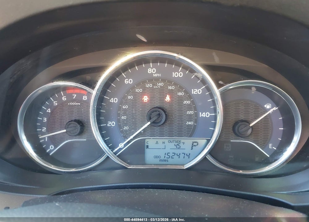 2014 TOYOTA COROLLA LE VIN: 5YFBURHEXEP076632