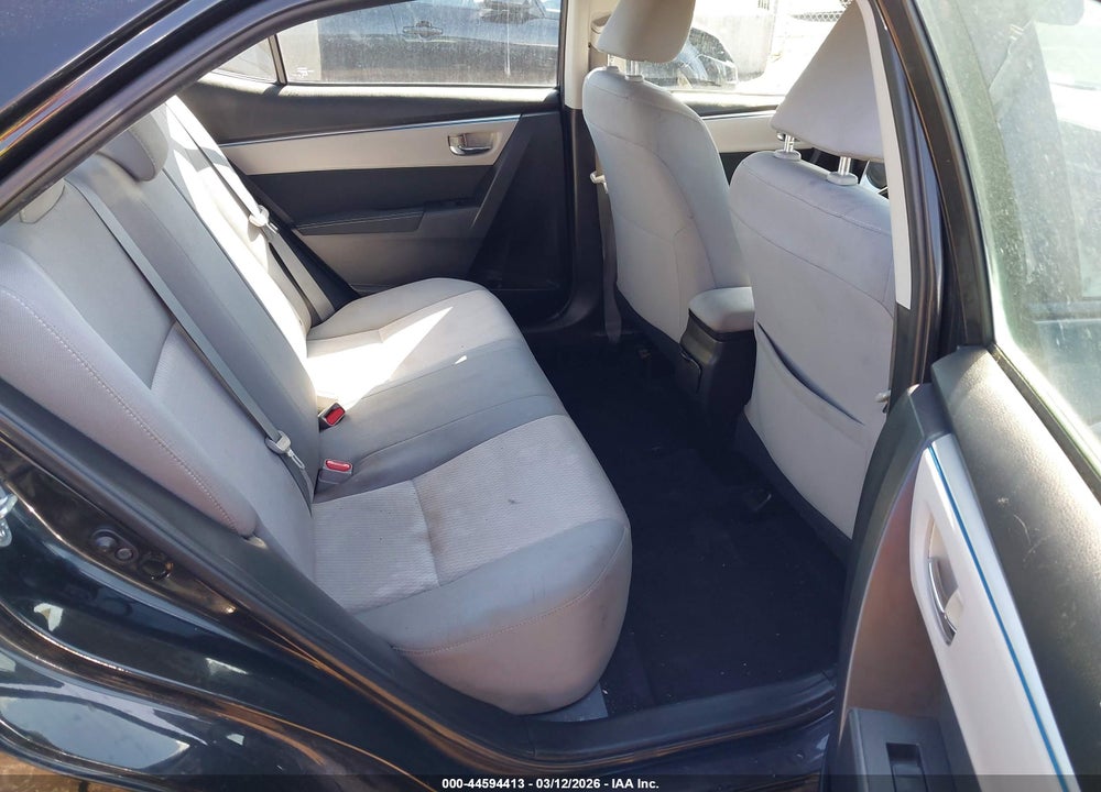 2014 TOYOTA COROLLA LE VIN: 5YFBURHEXEP076632