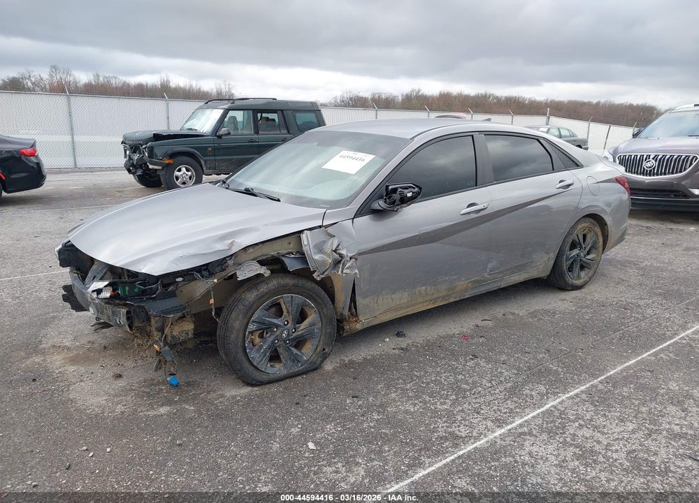 2021 HYUNDAI ELANTRA SEL VIN: KMHLM4AG7MU071923