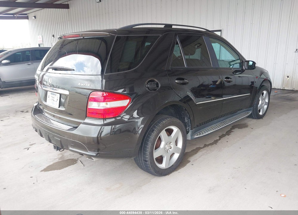 2008 MERCEDES-BENZ ML 550 4MATIC VIN: 4JGBB72EX8A351858