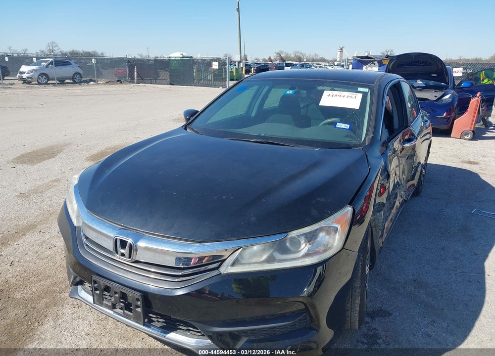 2016 HONDA ACCORD LX VIN: 1HGCR2F31GA186606