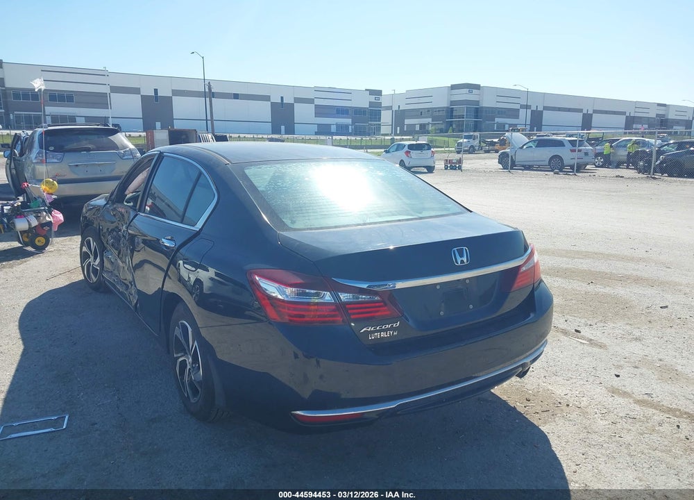 2016 HONDA ACCORD LX VIN: 1HGCR2F31GA186606