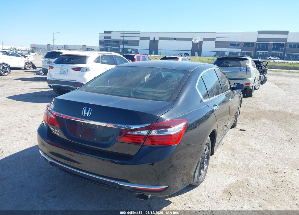2016 HONDA ACCORD LX VIN: 1HGCR2F31GA186606